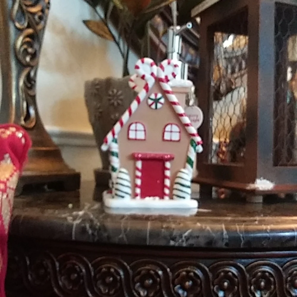 New! GingerBread Home Christmas Decor Hand Soap or lotion Dispenser